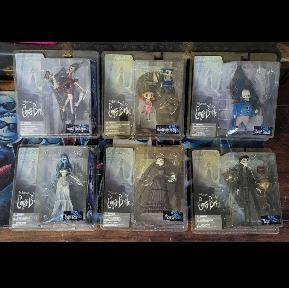 Macfarlane Series 1 Corpse Bride Figure Set